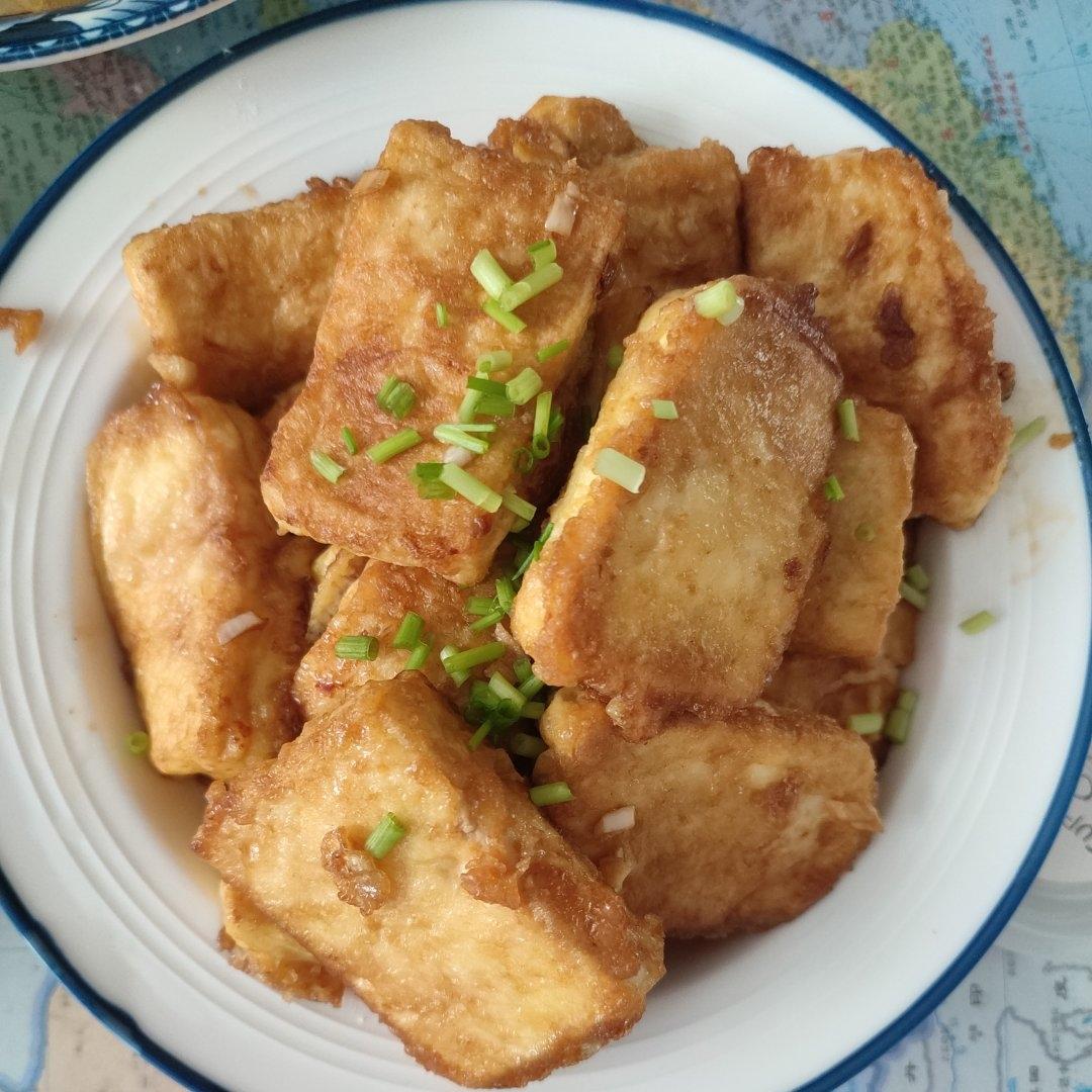 无敌好吃的香煎豆腐
