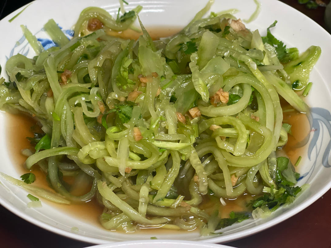 凉拌黄瓜丝（清脆）
