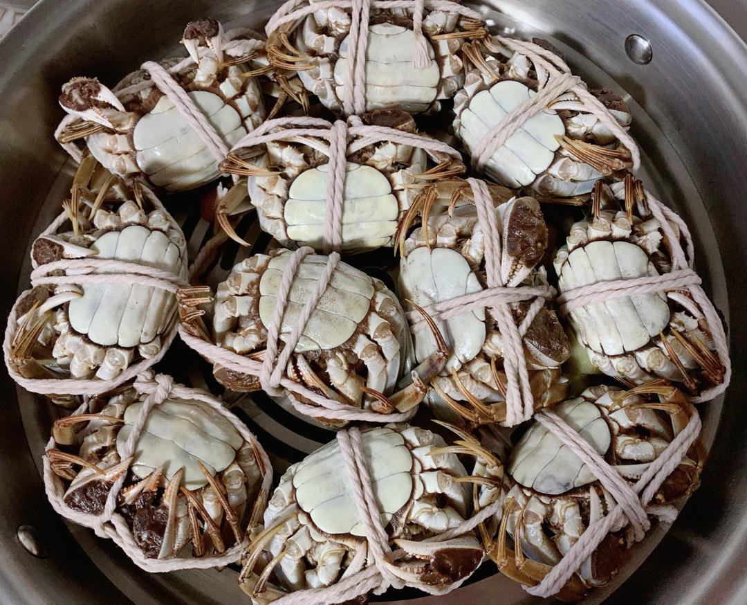 清蒸螃蟹（热菜）