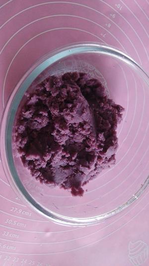 酸奶紫薯花式面包的做法 步骤4