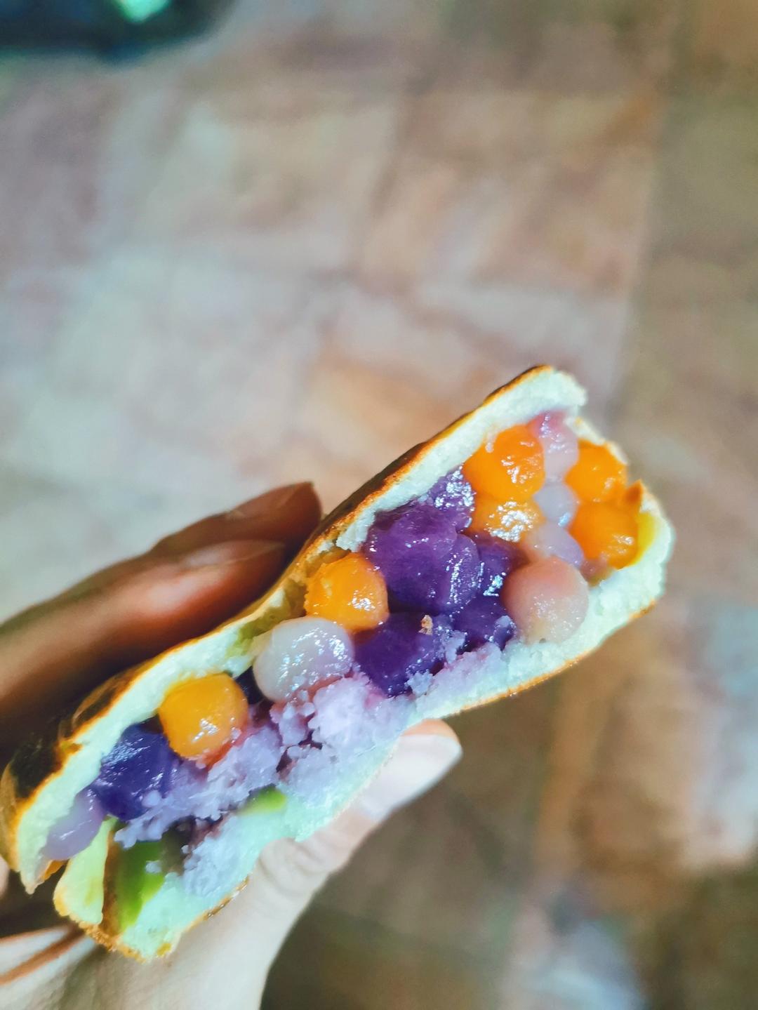 薄皮儿大馅优秀车轮饼，学会可以摆摊那种