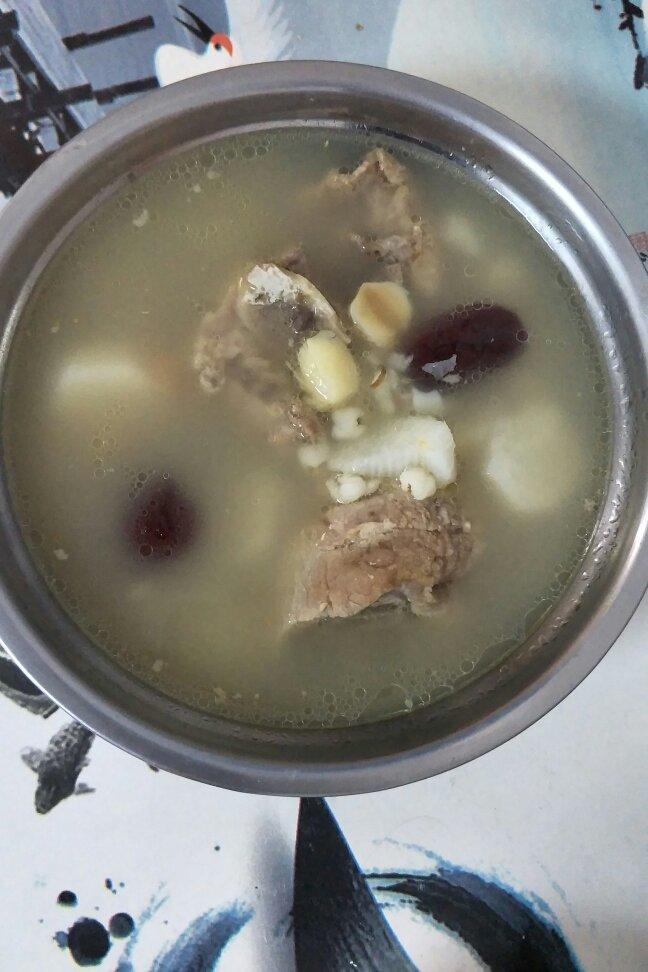 山药薏米排骨汤