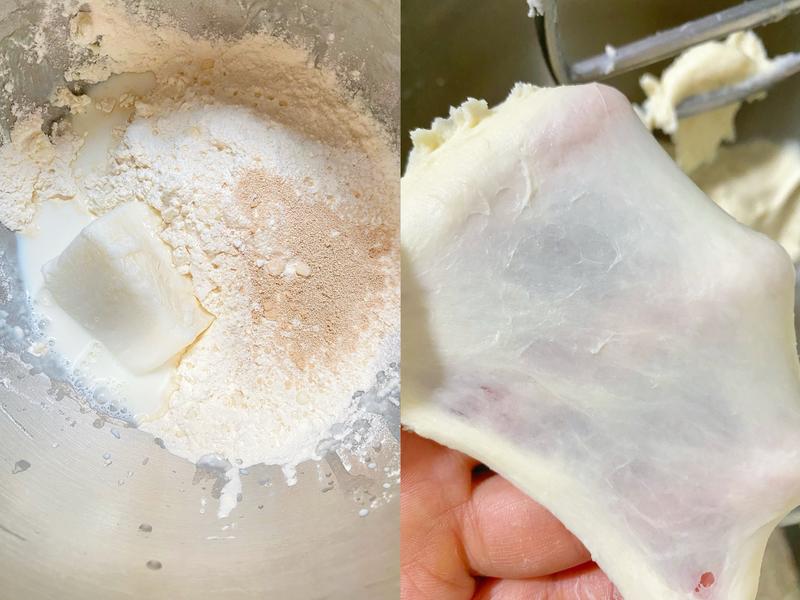 纯奶手撕吐司的做法 步骤1