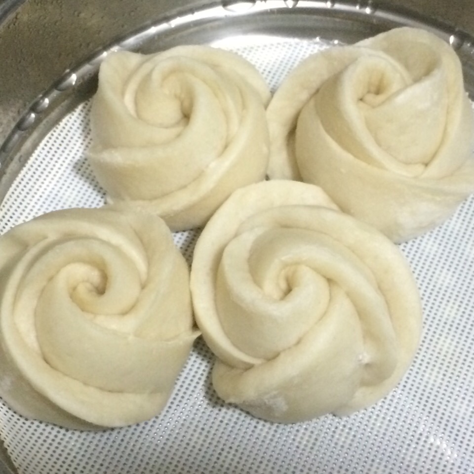 玫瑰花馒头