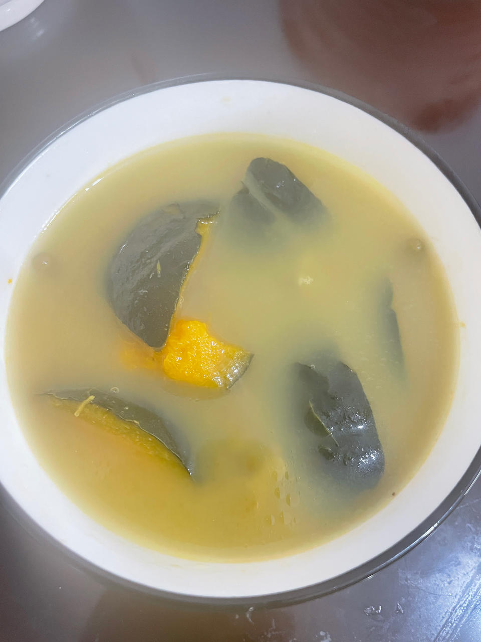 贝贝南瓜绿豆汤