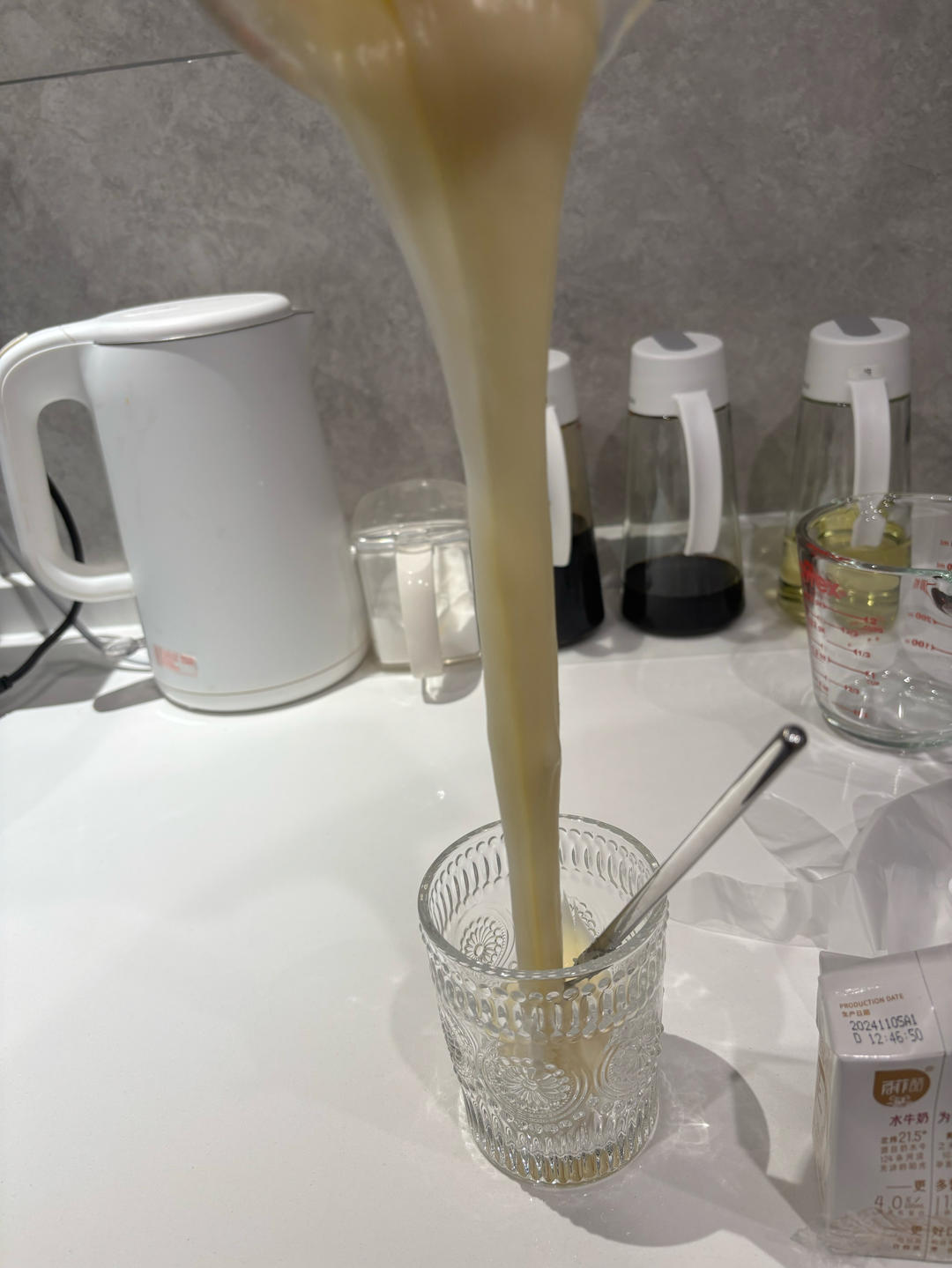 拉丝麻薯隔夜冷藏不变硬的实验成功，三夜依然拉丝