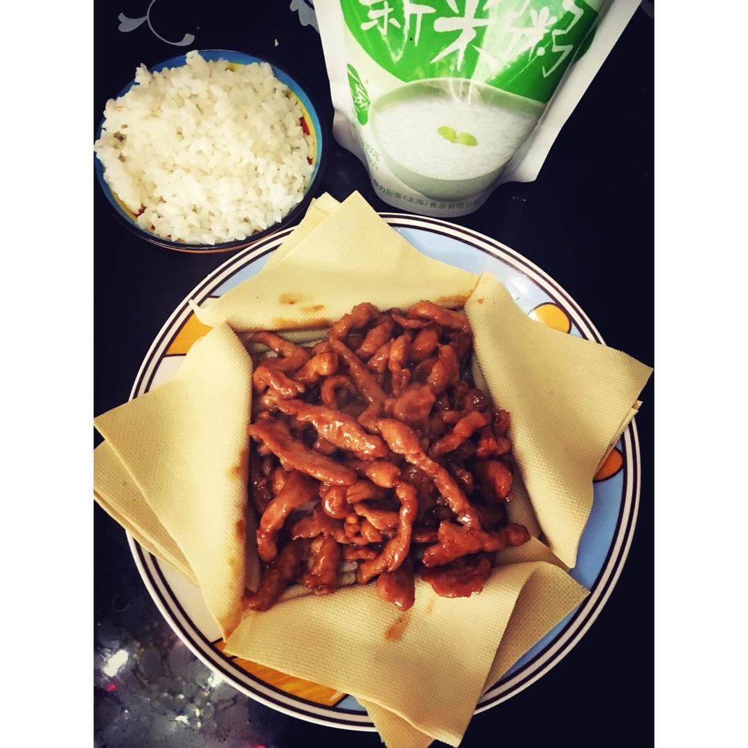 简单版京酱肉丝