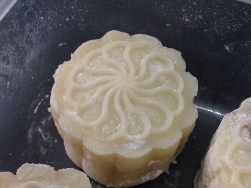 冰皮豆沙月饼
