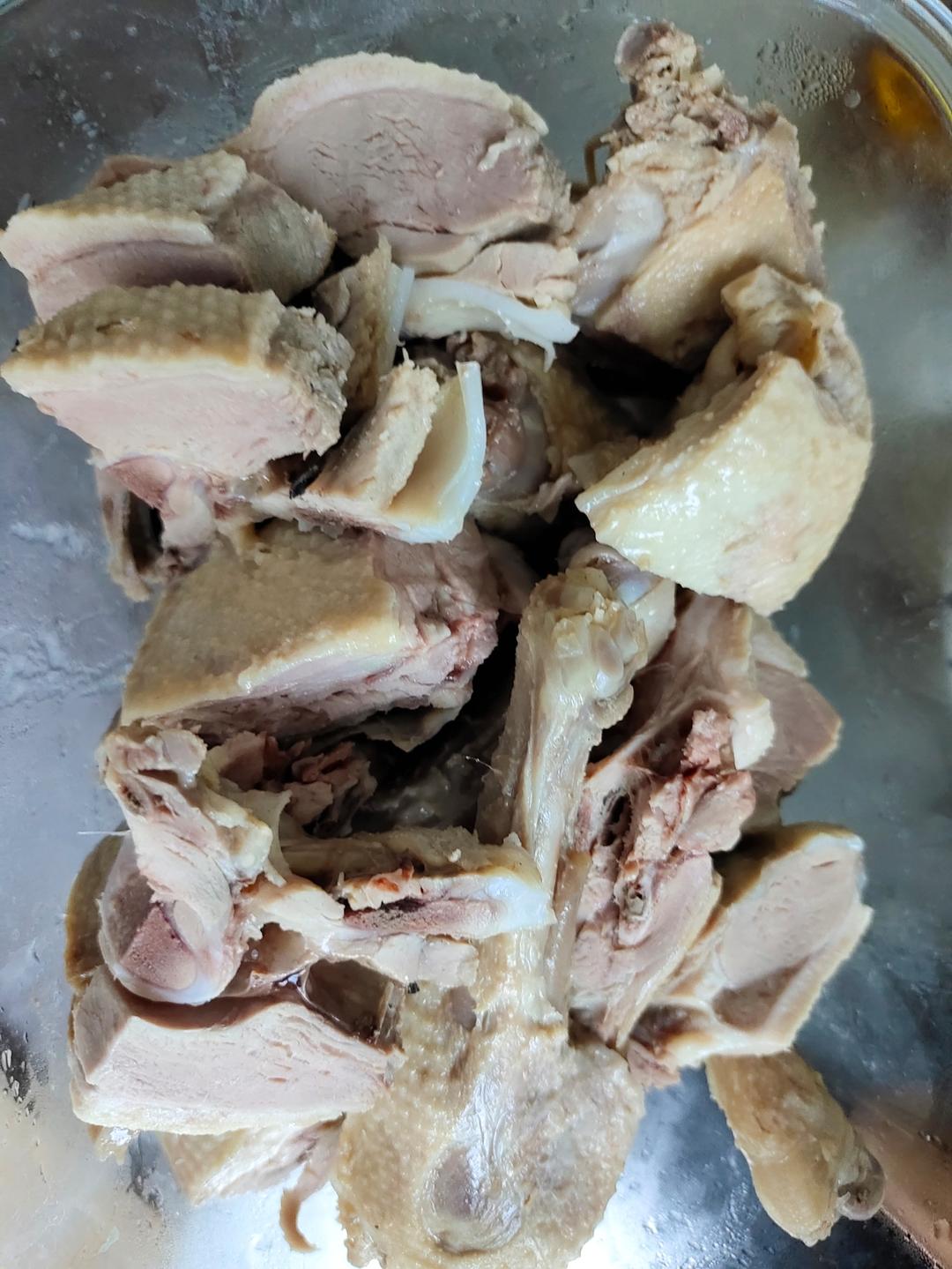 首次成功的盐水鸭腿
