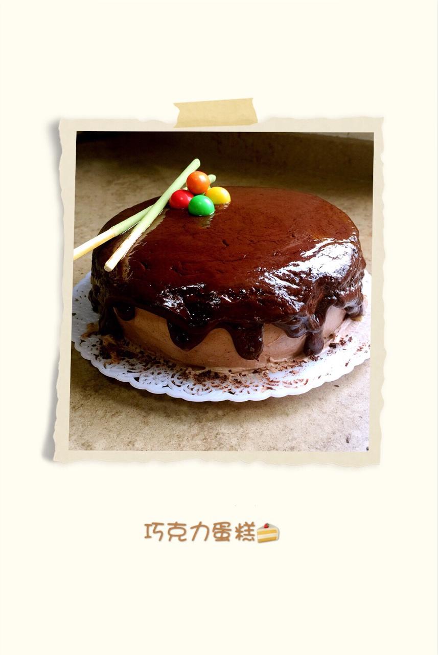（视频菜谱）滴落巧克力蛋糕