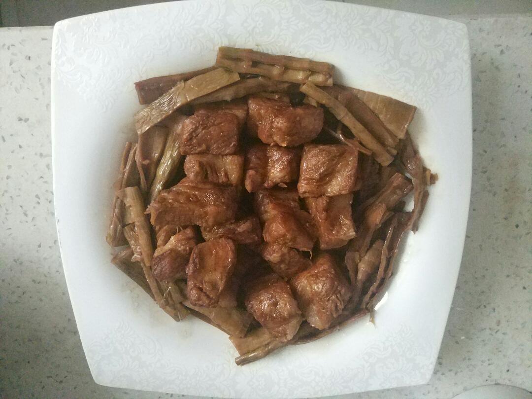 笋干烧肉