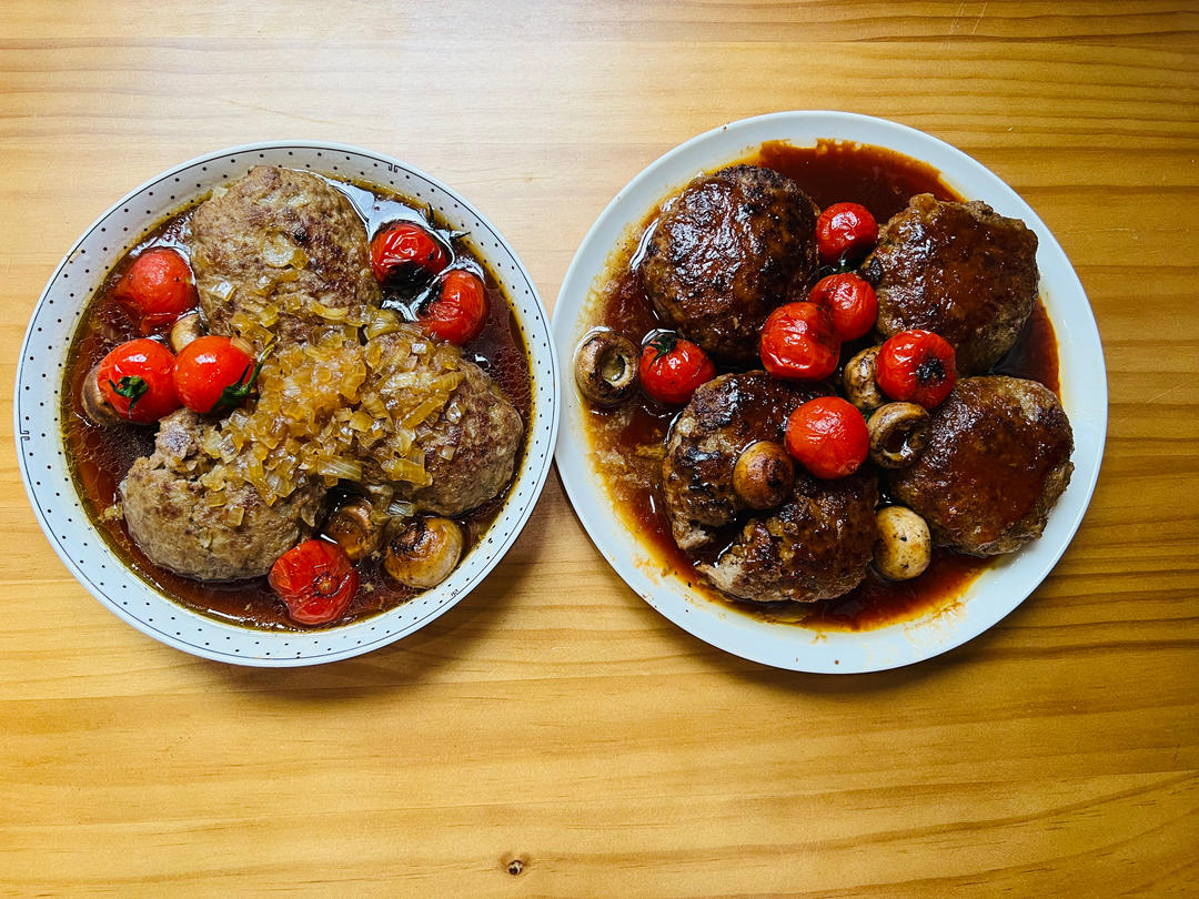 日式汉堡肉