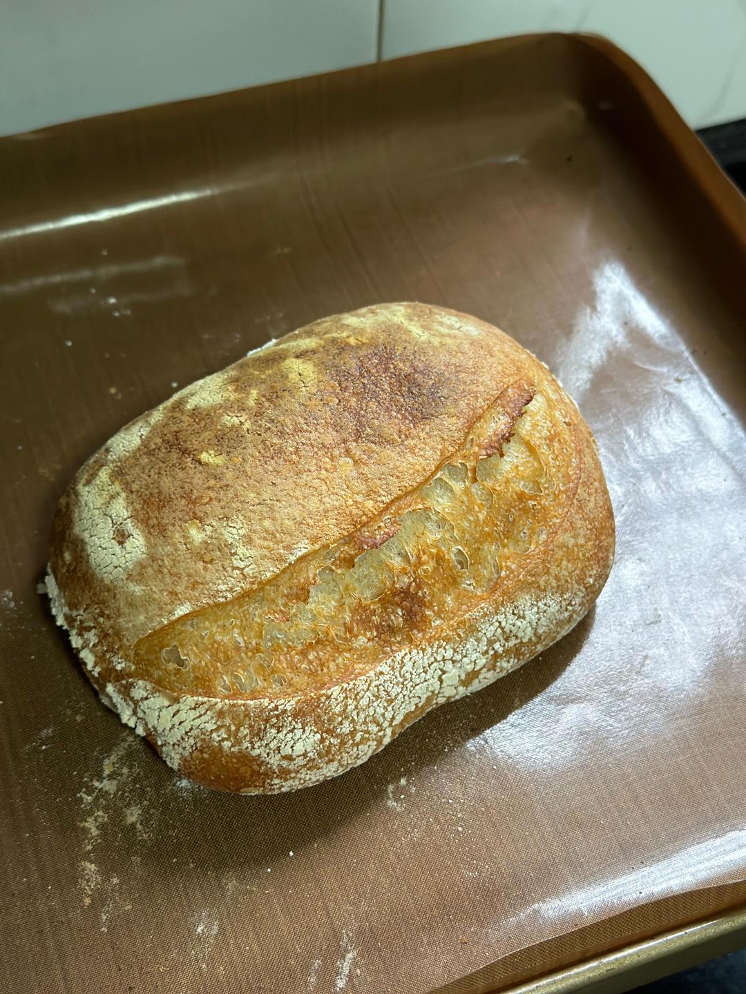 天然酵母乡村面包