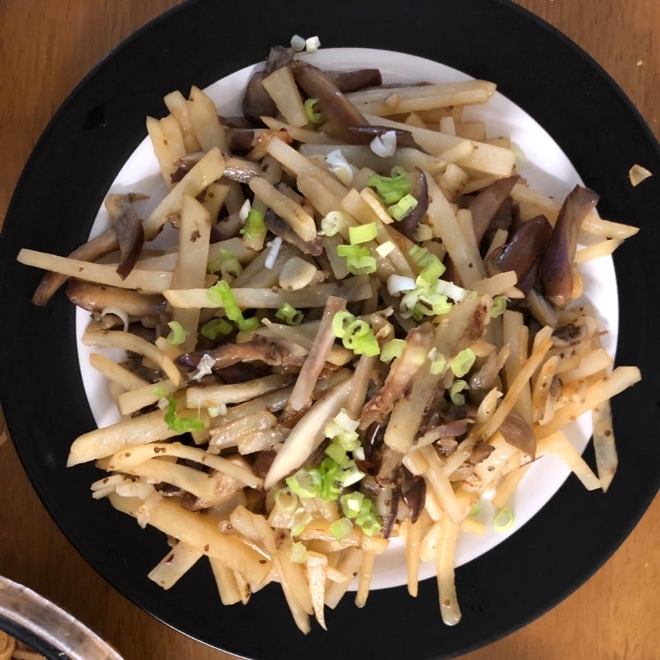 土豆炒茄子
