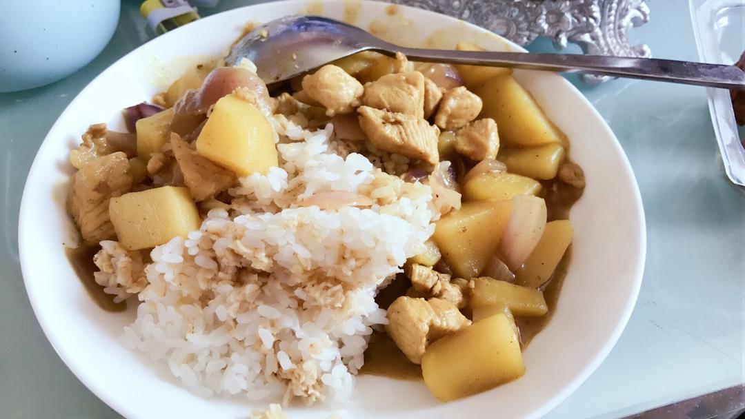 基础版土豆咖喱饭