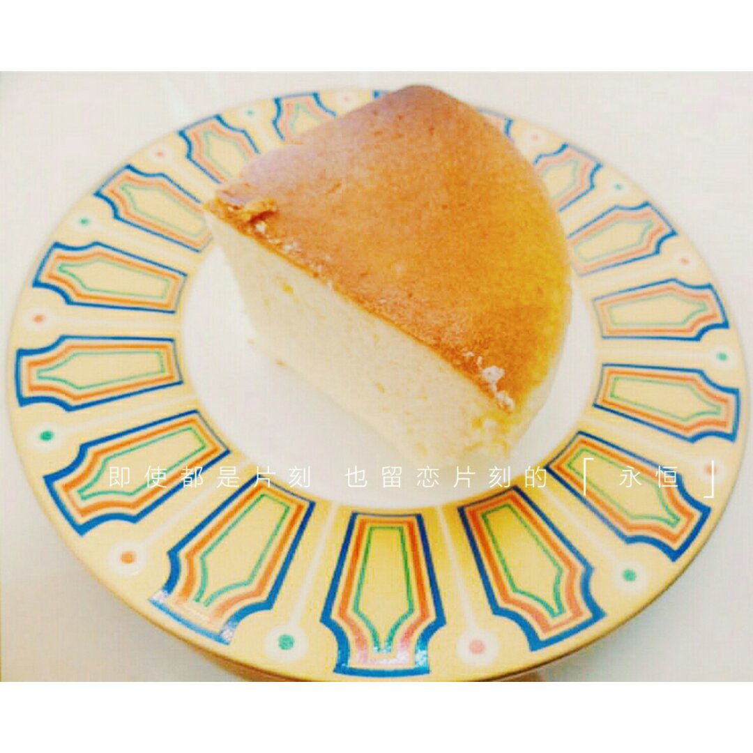 轻乳酪芝士蛋糕6寸#皮黑森林#