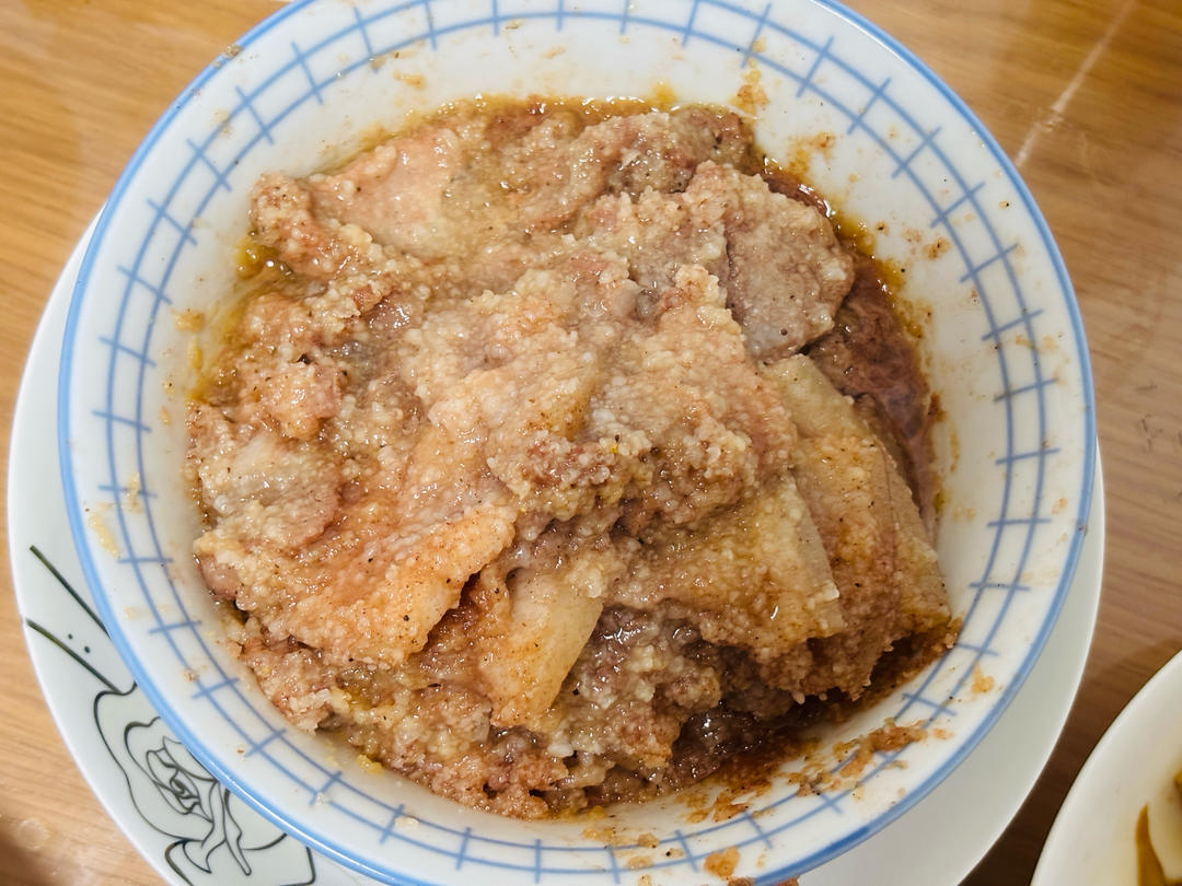 跟奶奶学的老北京米粉肉