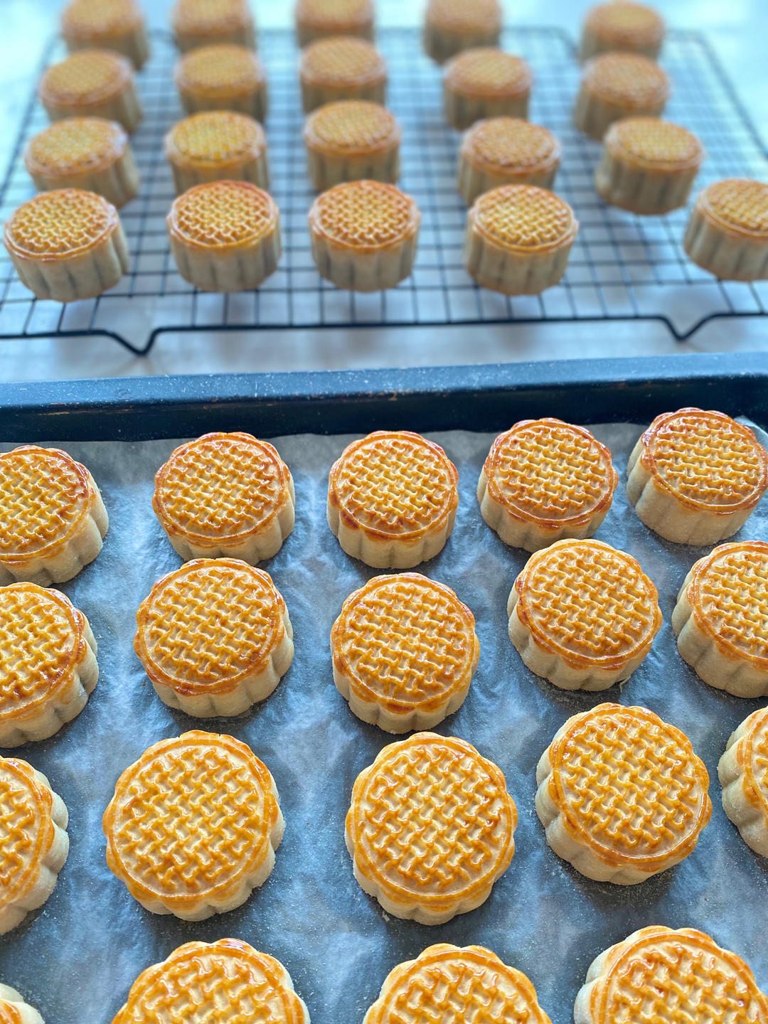 【终极版广式月饼配方】表皮油亮的秘诀！