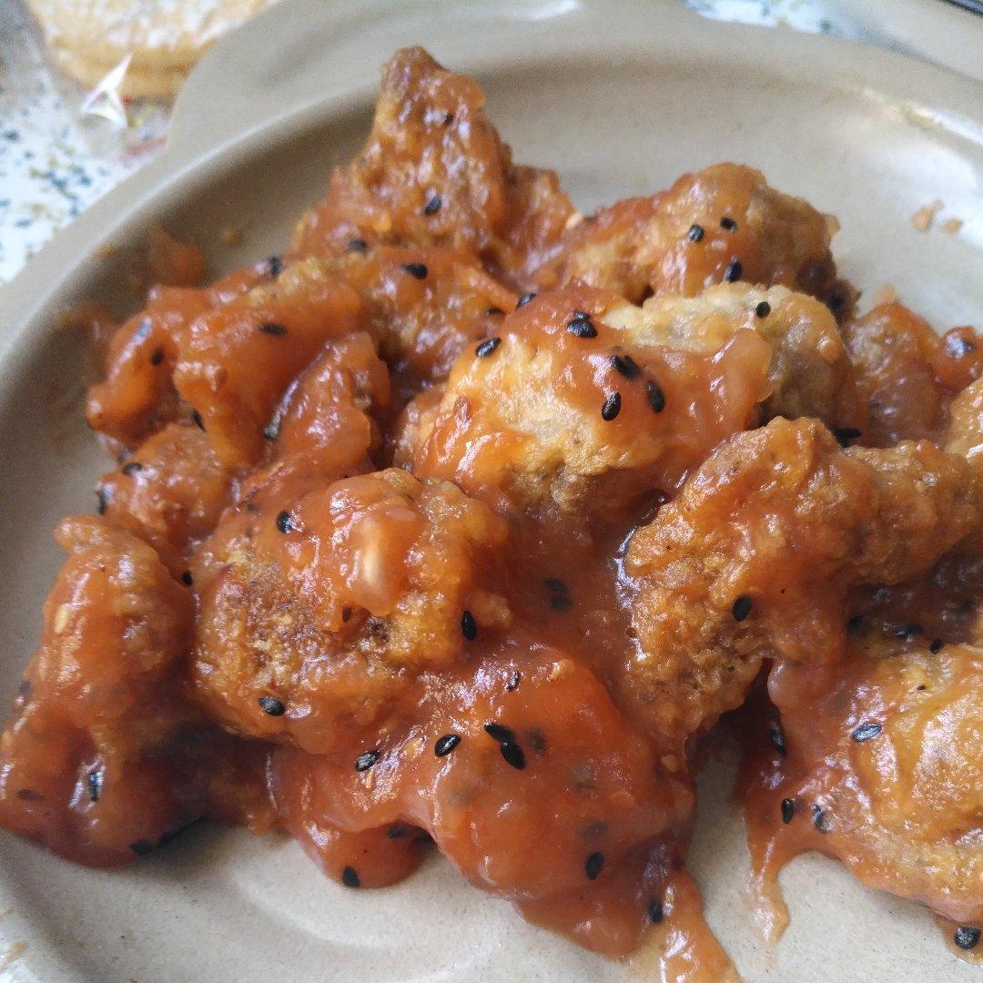 糖醋里脊-番茄酱版