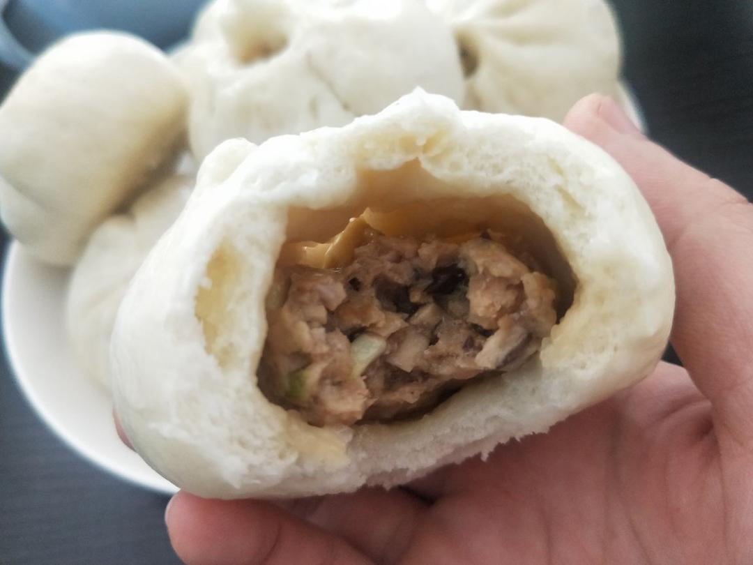 鲜肉包(‼️超嫩肉馅 松软多汁 免打水㊙️详细版)