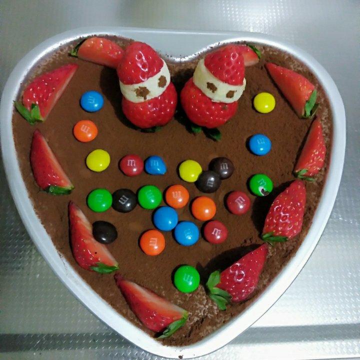 黑白巧克力慕斯蛋糕