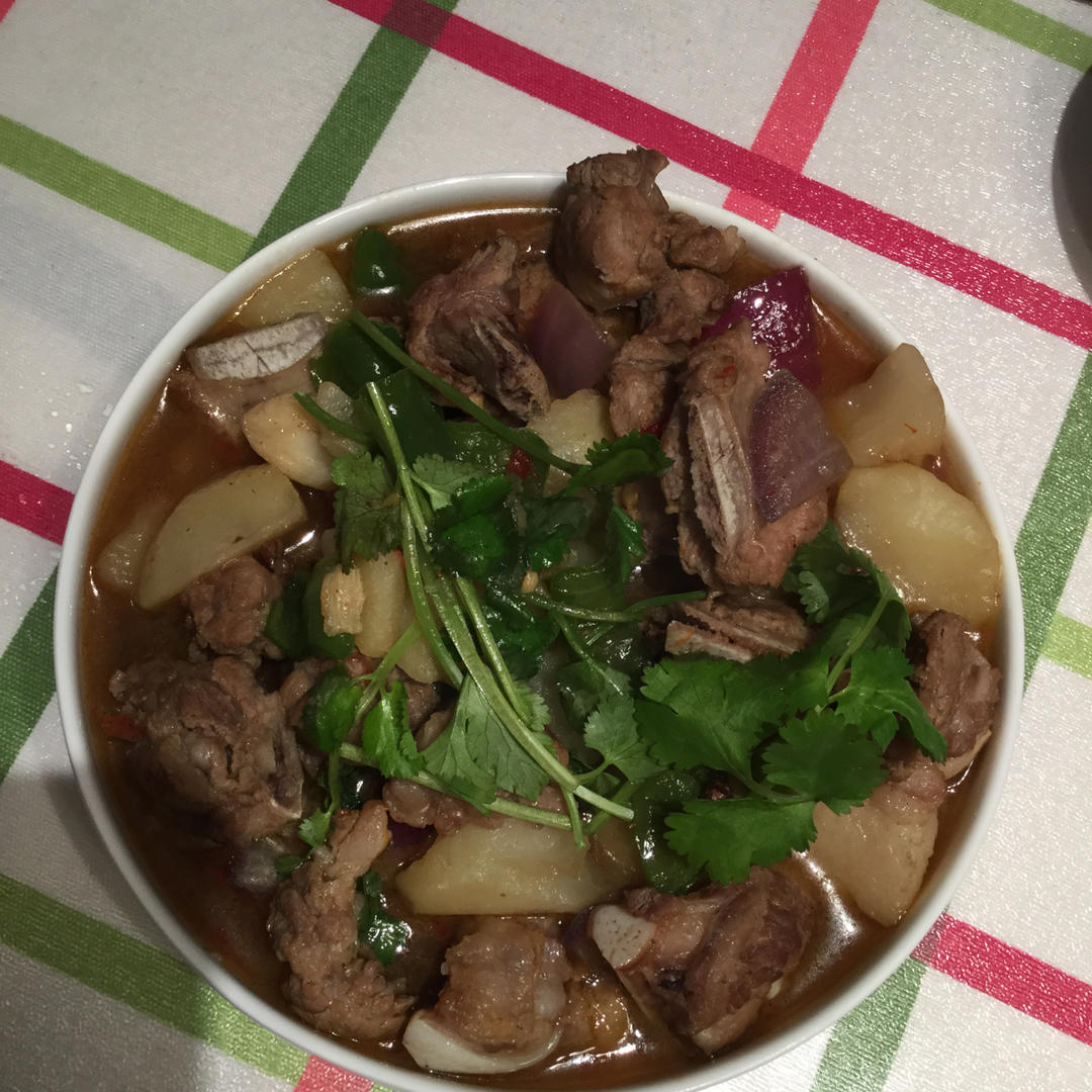 排骨炖土豆