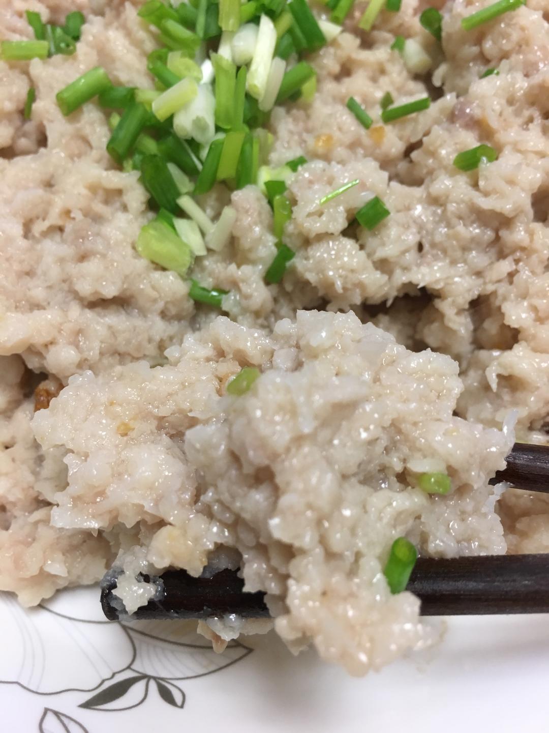 家乡藕粉蒸肉末