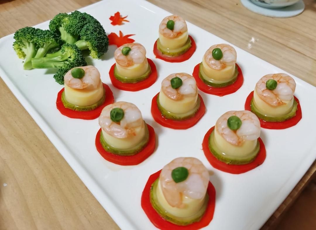 【日本豆腐蒸虾仁】高颜值，低脂肪