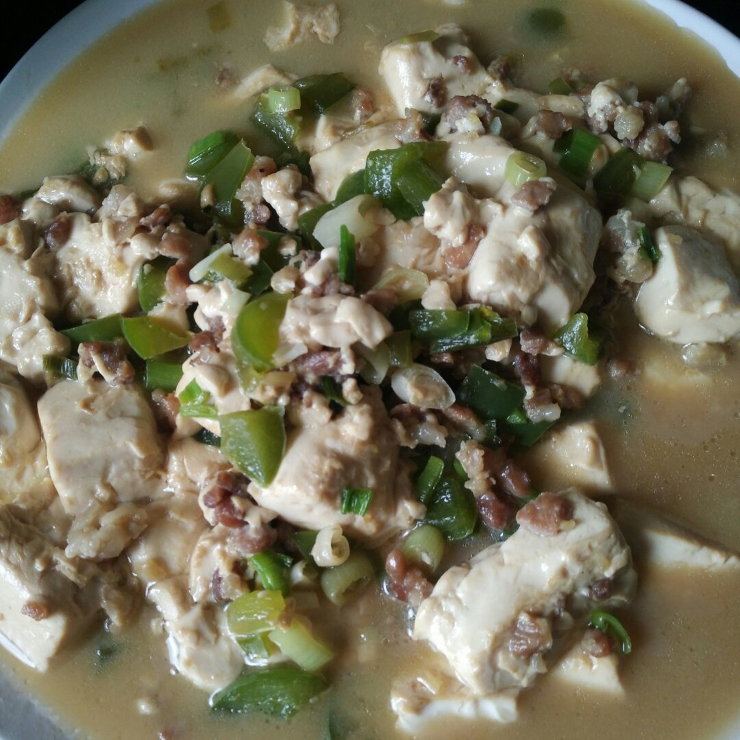 肉末豆腐~无敌下饭菜