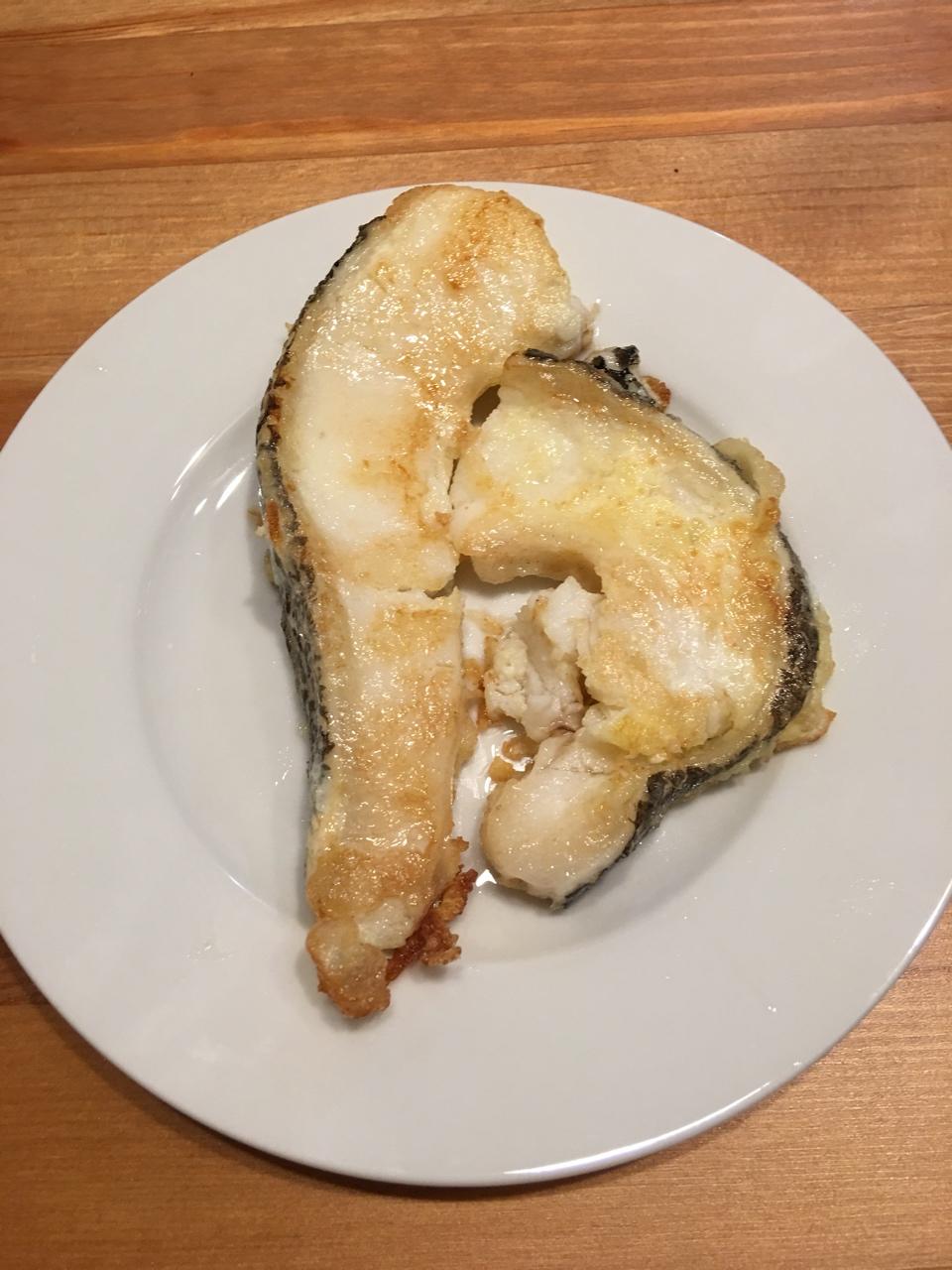 煎鳕鱼