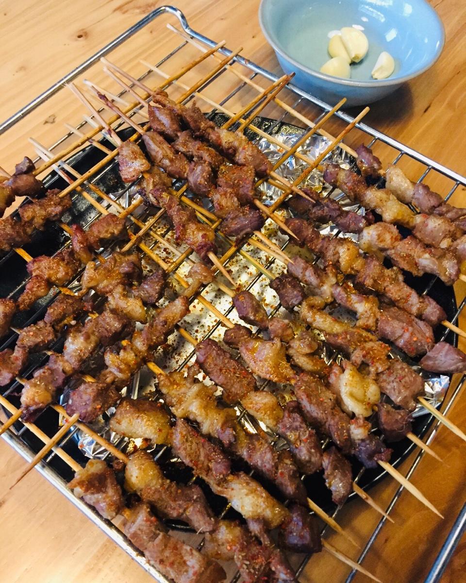 烤羊肉串
（烤箱版）