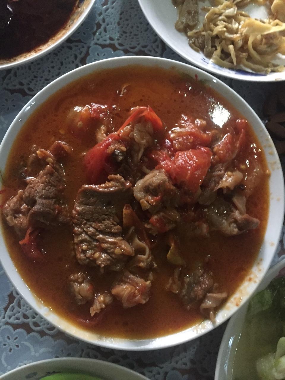 西红柿牛腩