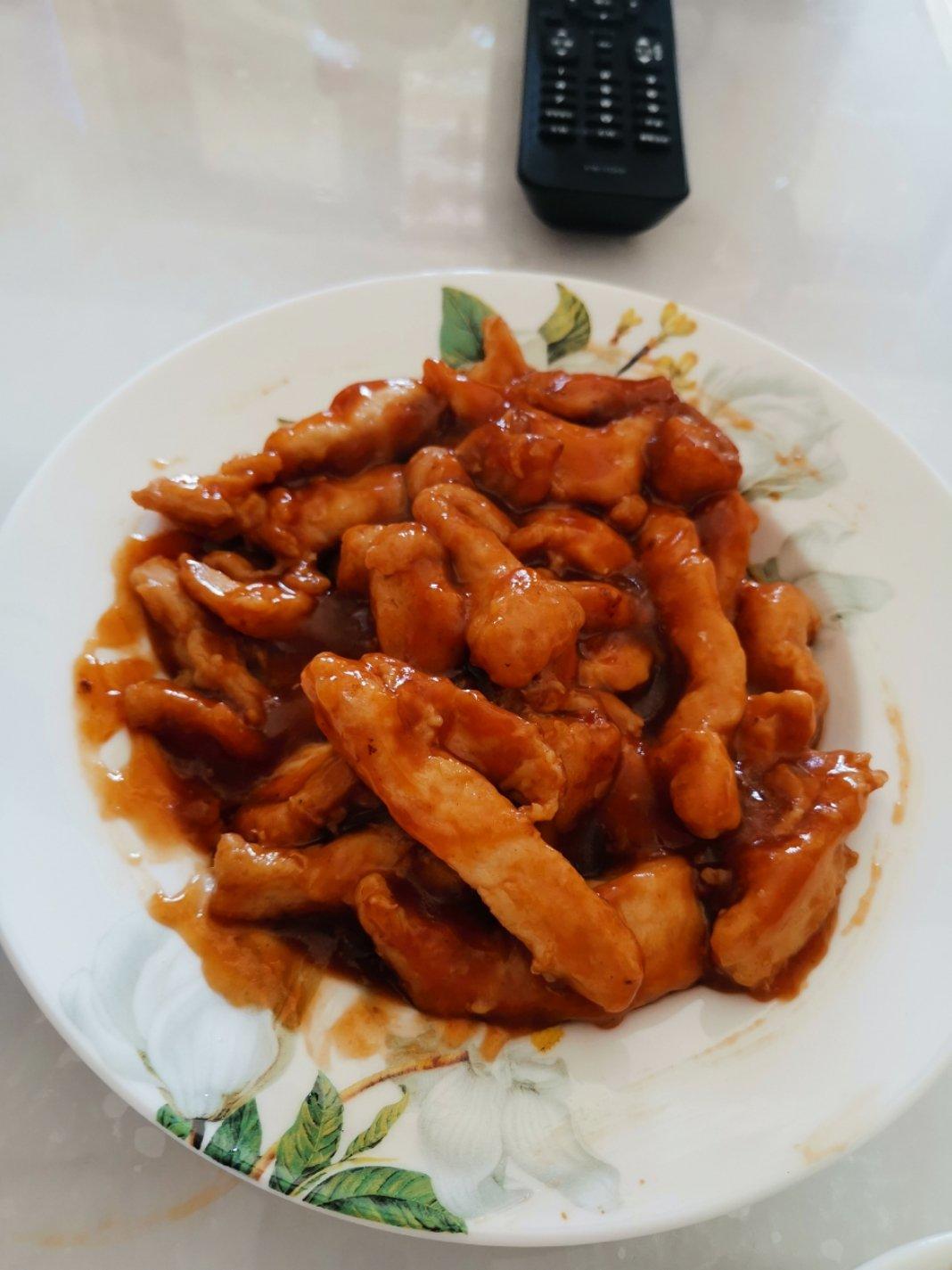 糖醋里脊 超嫩鸡胸肉版