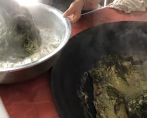 龙岩客家小吃鼠麴粿，清明粿，鼠麴草做的米粿的做法 步骤8