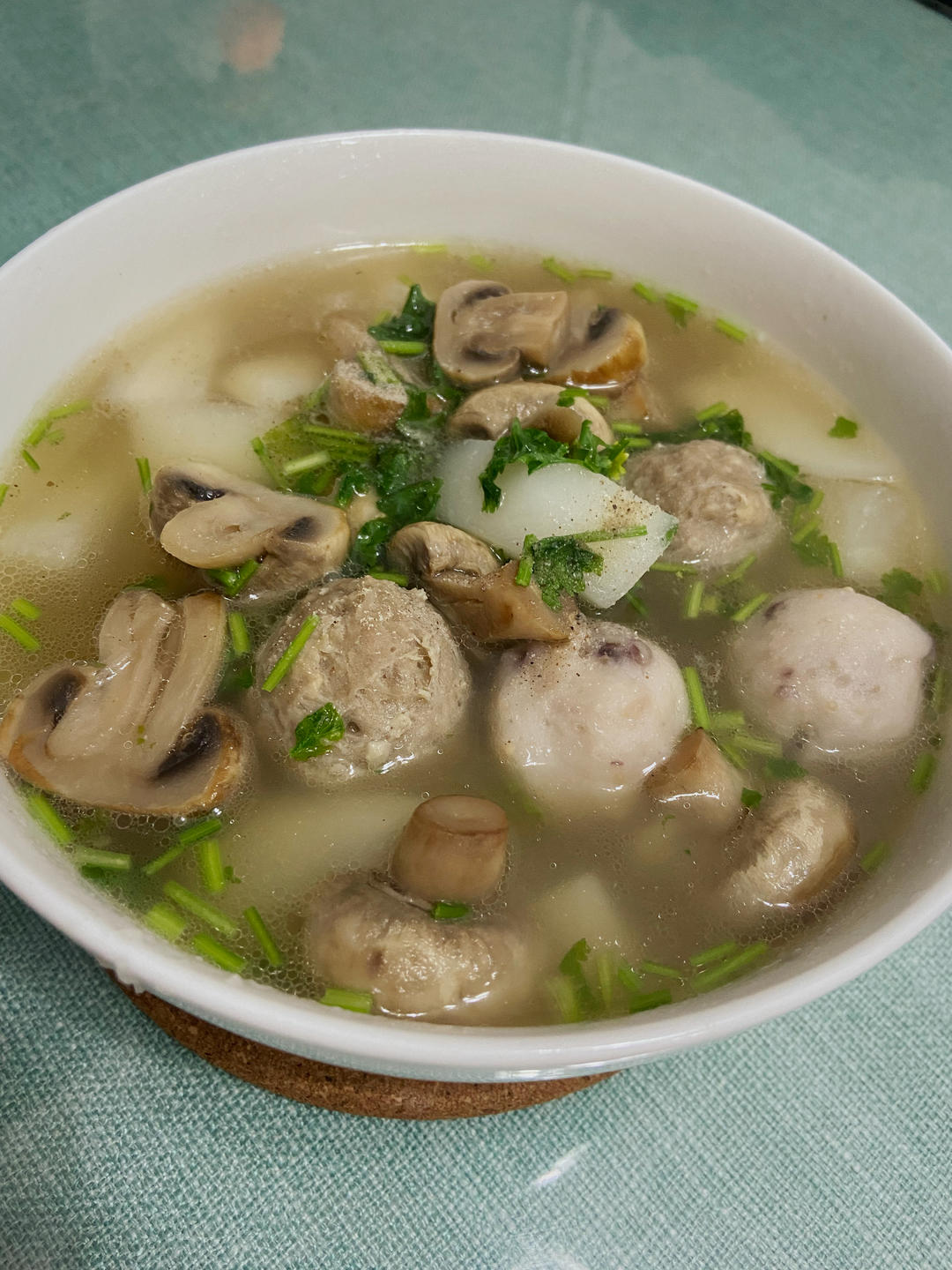 牛肉丸萝卜汤