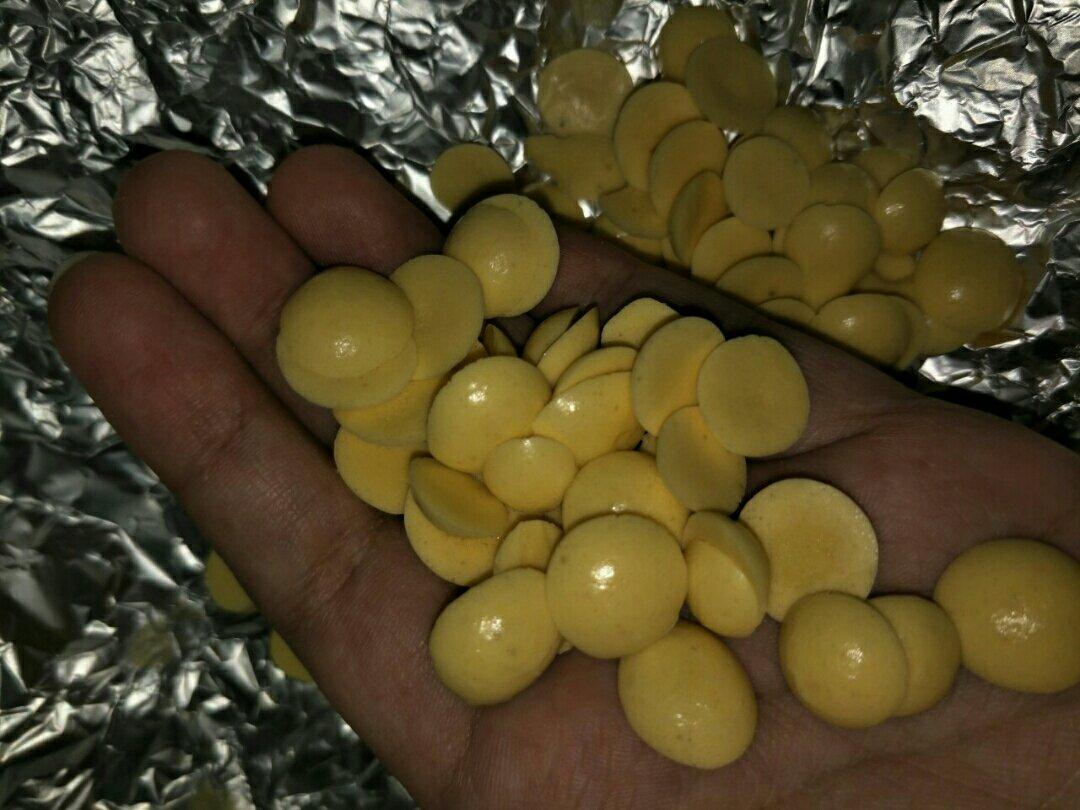 入口即化的无添加蛋黄溶豆