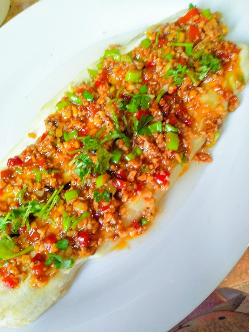 蒜蓉剁椒茄子（蒸箱）