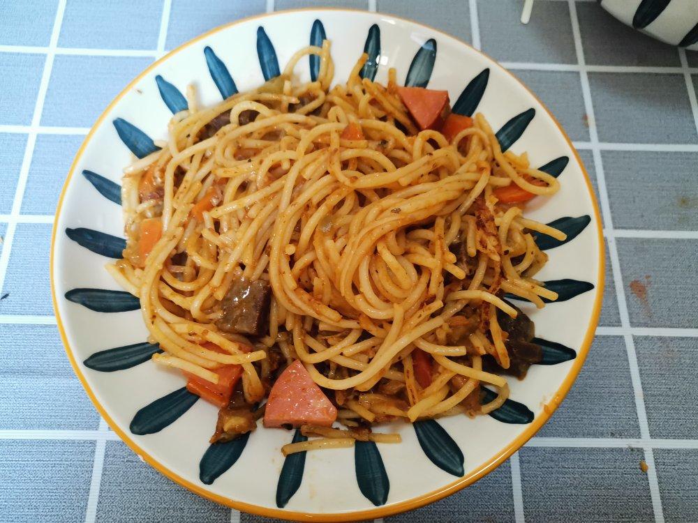 番茄肉酱意大利面