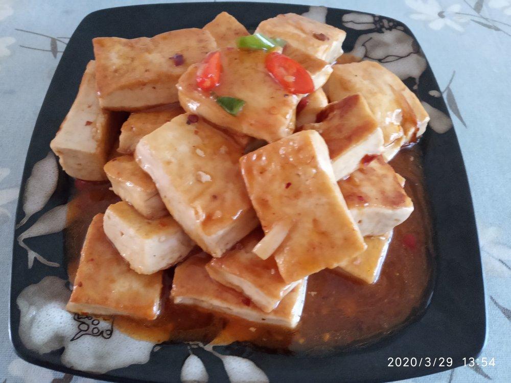 无敌好吃的香煎豆腐