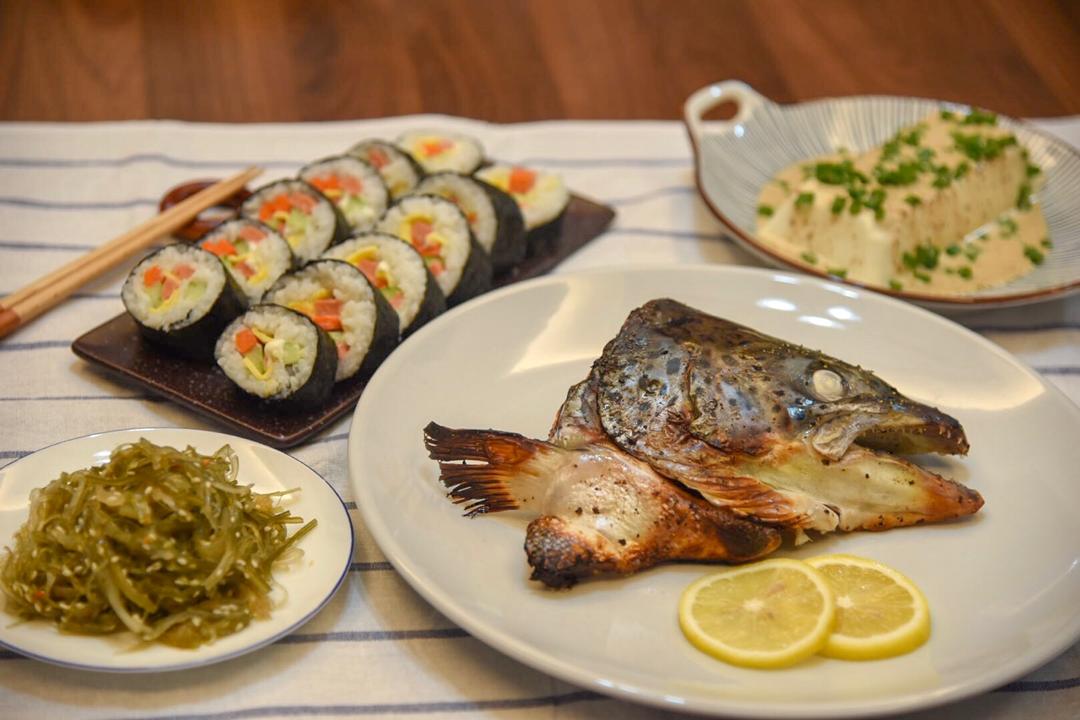 日式盐烤三文鱼头【北鼎烤箱食谱】