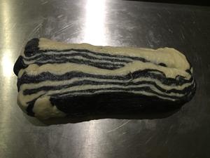 斑马纹吐司~天然酵种的做法 步骤8