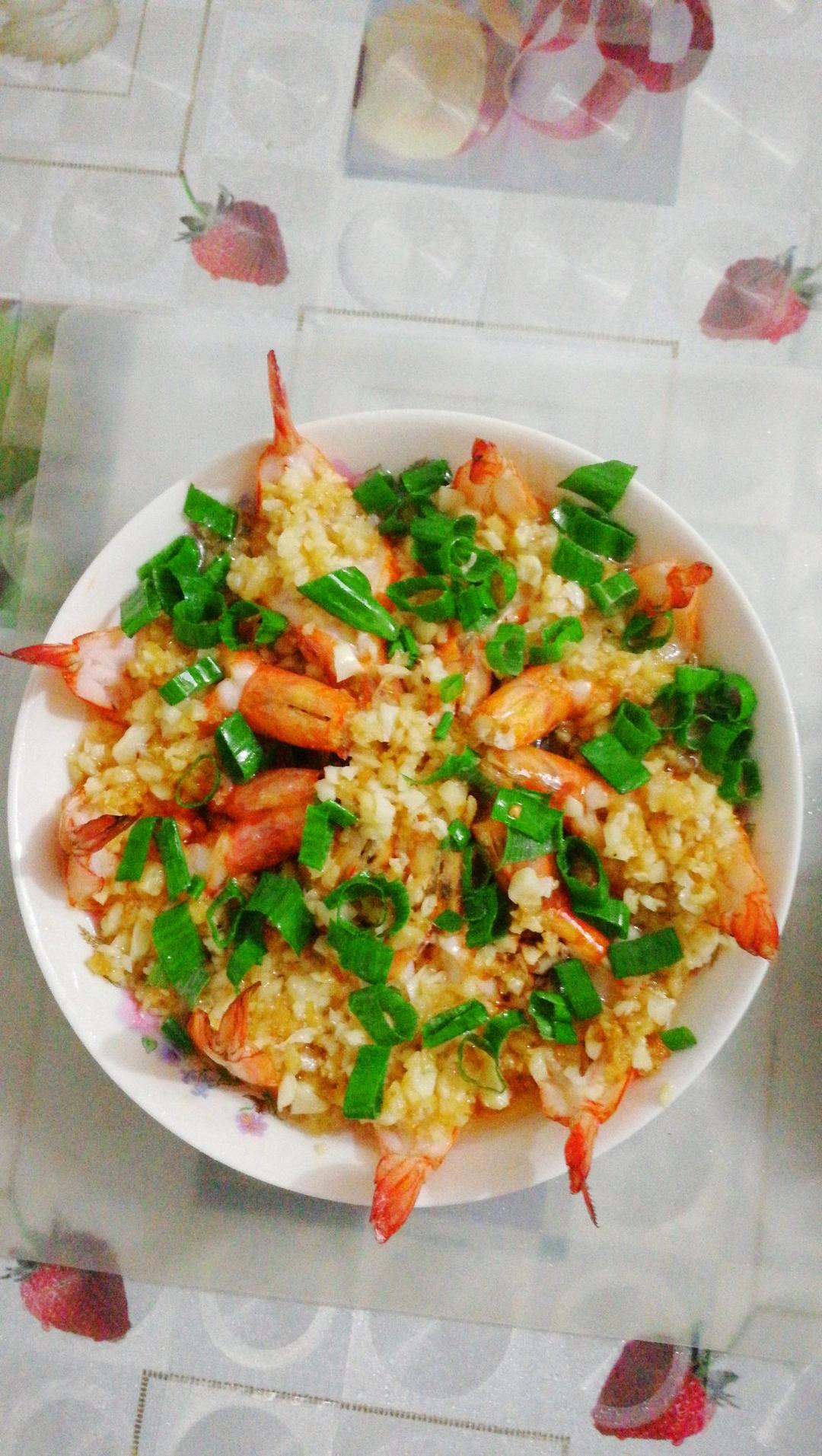 蒜蓉粉丝蒸虾