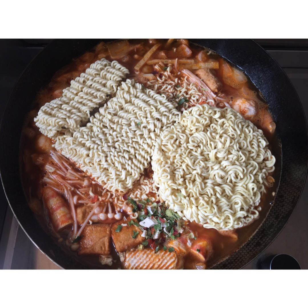 韩式芝士部队锅