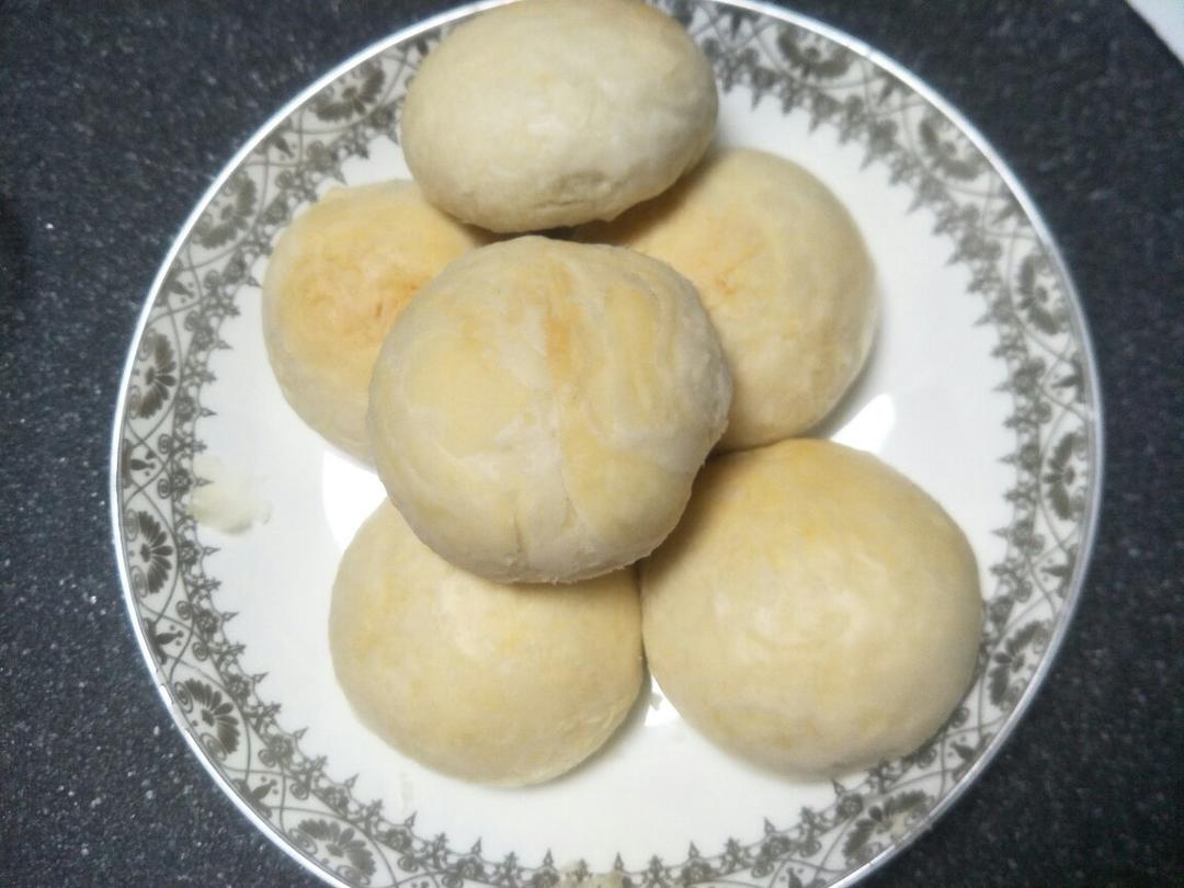 白酥皮云腿月饼