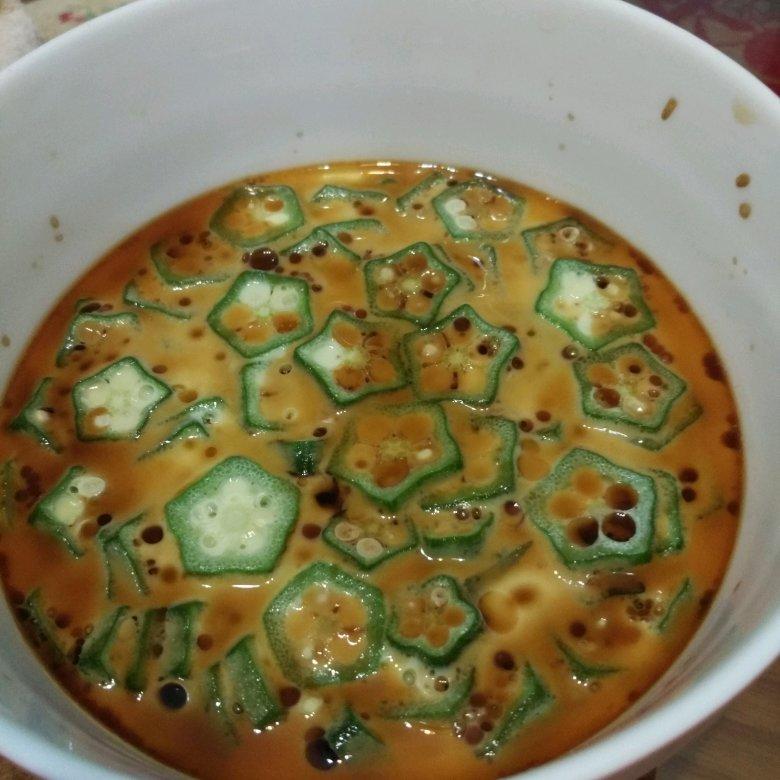 颜值控-做一朵开在碗里的花秋葵蒸水蛋