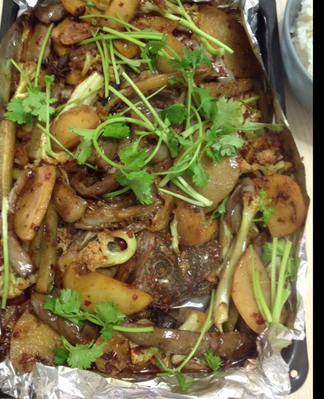 香辣烤鱼-烤箱版