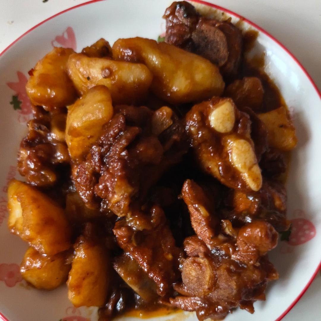 排骨炖土豆