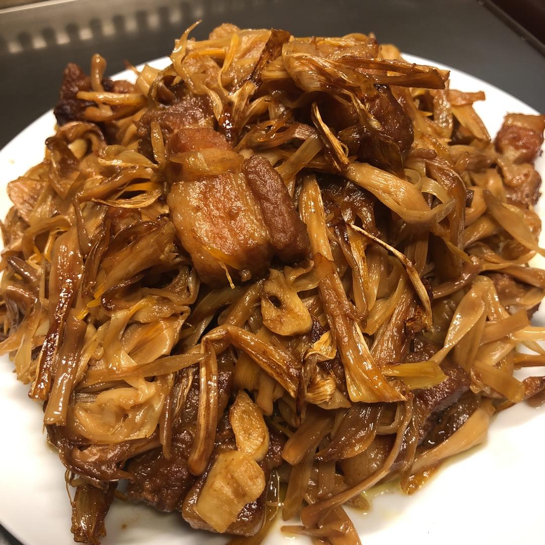 黄花菜红烧肉