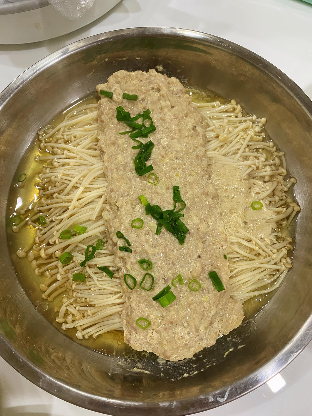 蒜蓉肉沫金针菇