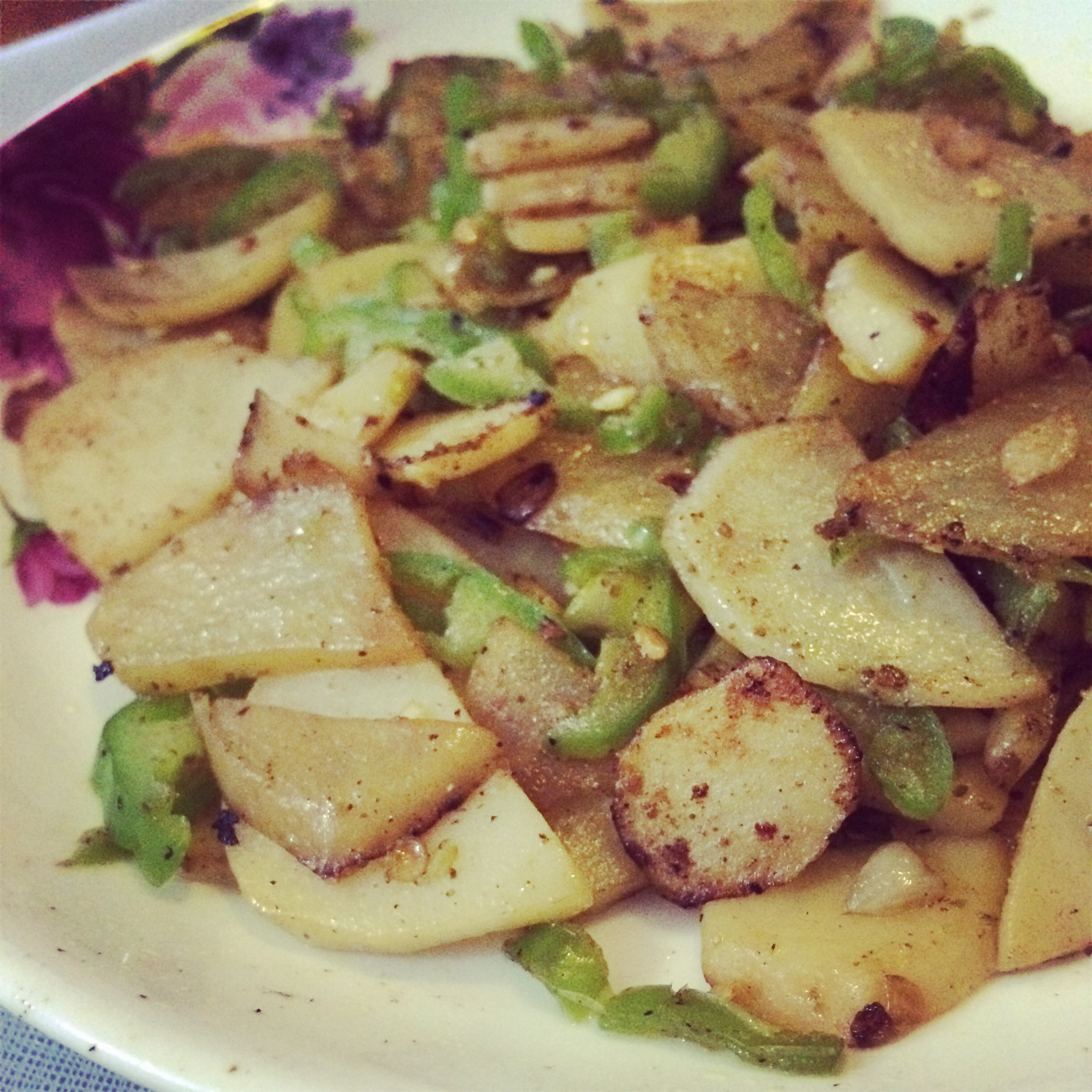 孜然洋葱土豆片